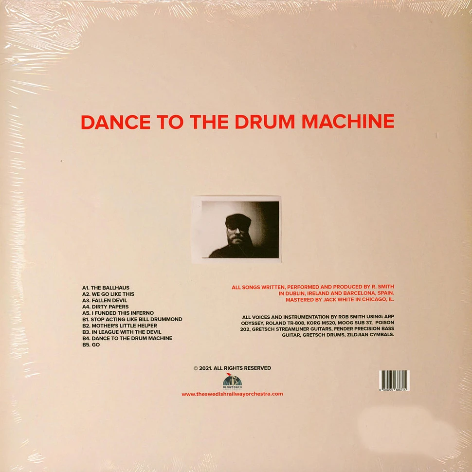 Swedish Railway Orchestra - Dance To The Drum Machine Black Vinyl Edition