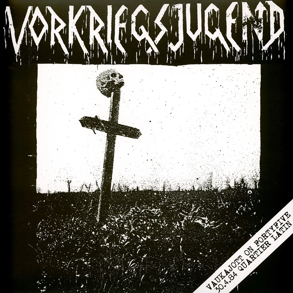 Vorkriegsjugend - Live Im Quartier Latin, Berlin 30.04.1984 Black Vinyl Edition