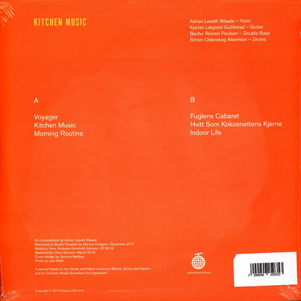 Adrian Løseth Waade - Kitchen Music
