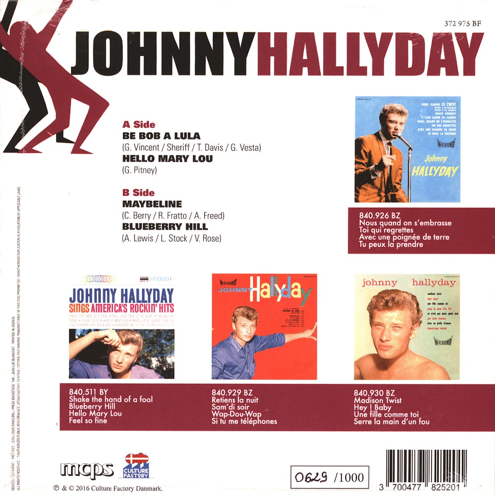 Johnny Hallyday - Be Bob A Lula