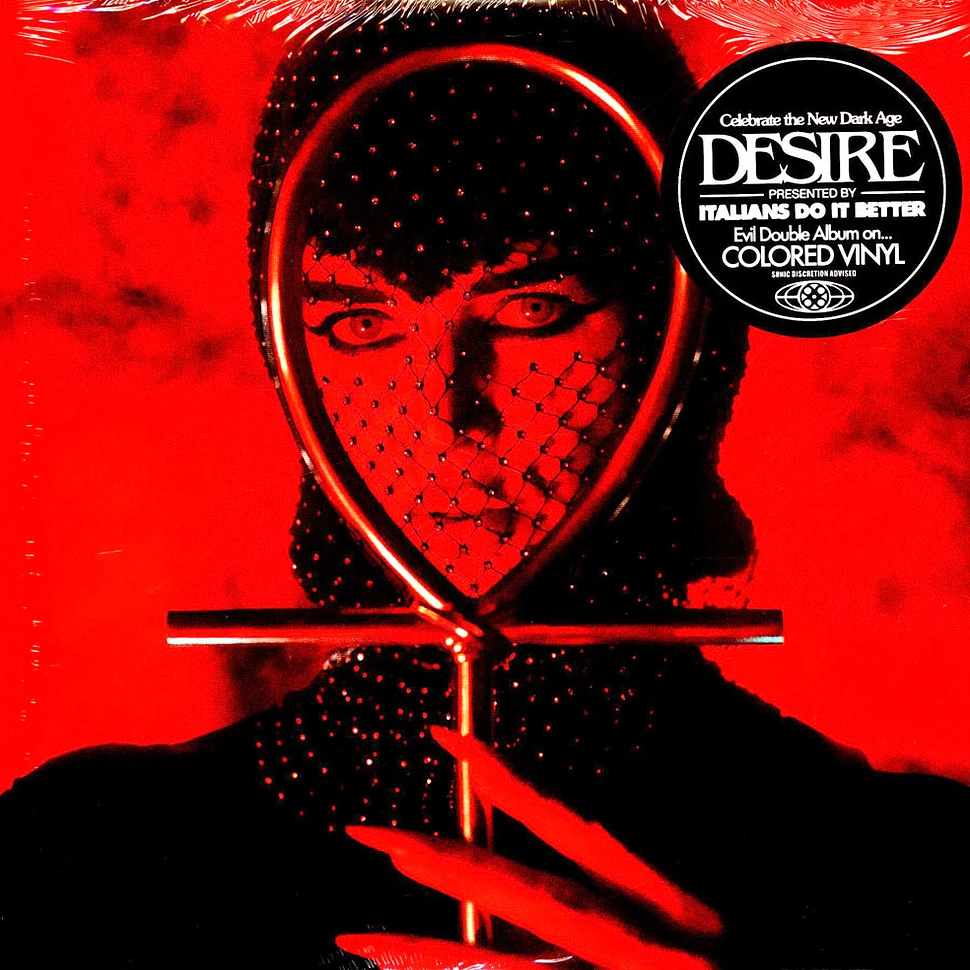 Desire - Escape Black Dipped In Red Vinyl Edition