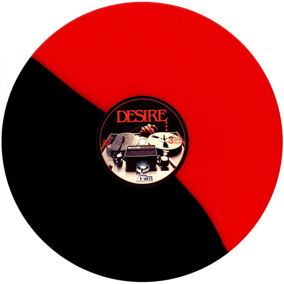 Desire - Escape Black Dipped In Red Vinyl Edition