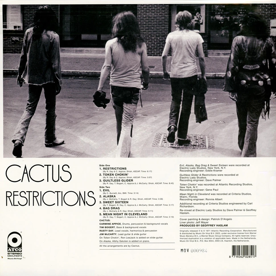 Cactus - Restrictions