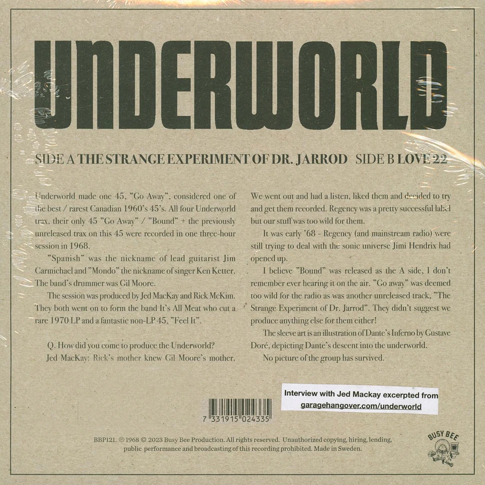 Underworld - Strange Experiment Of Dr. Jarrod