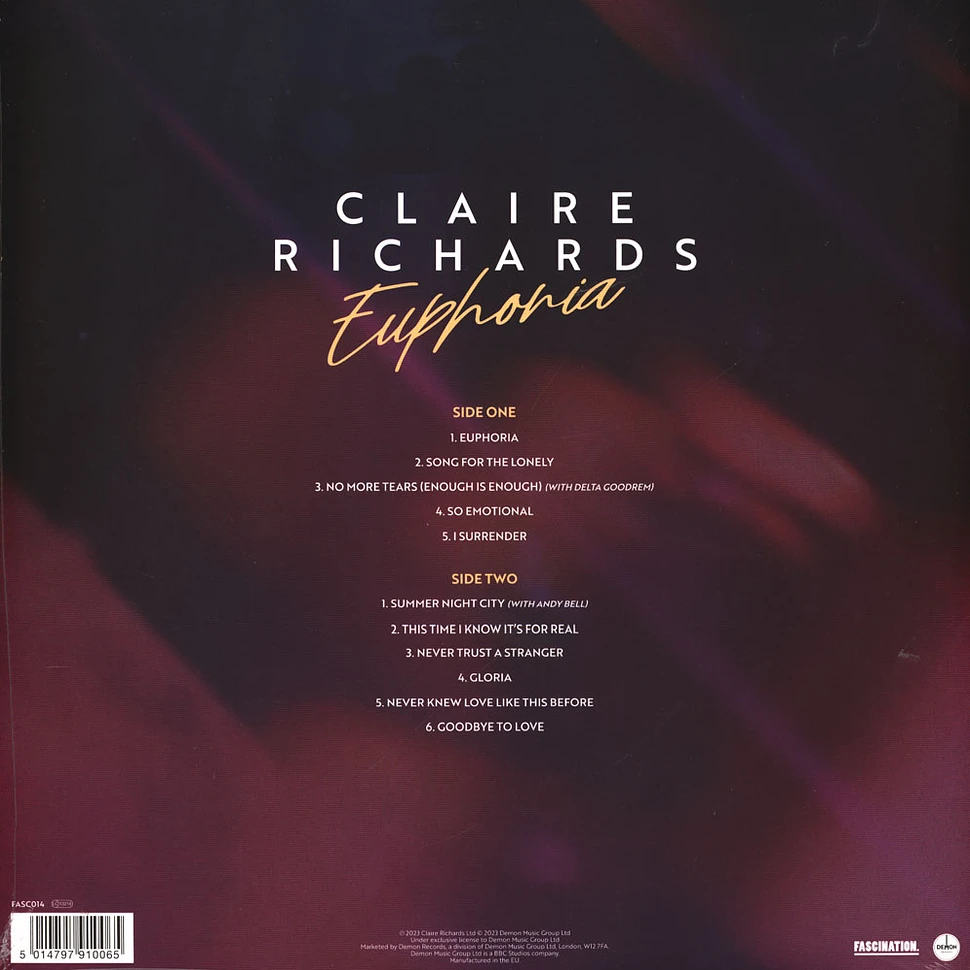 Claire Richards - Euphoria