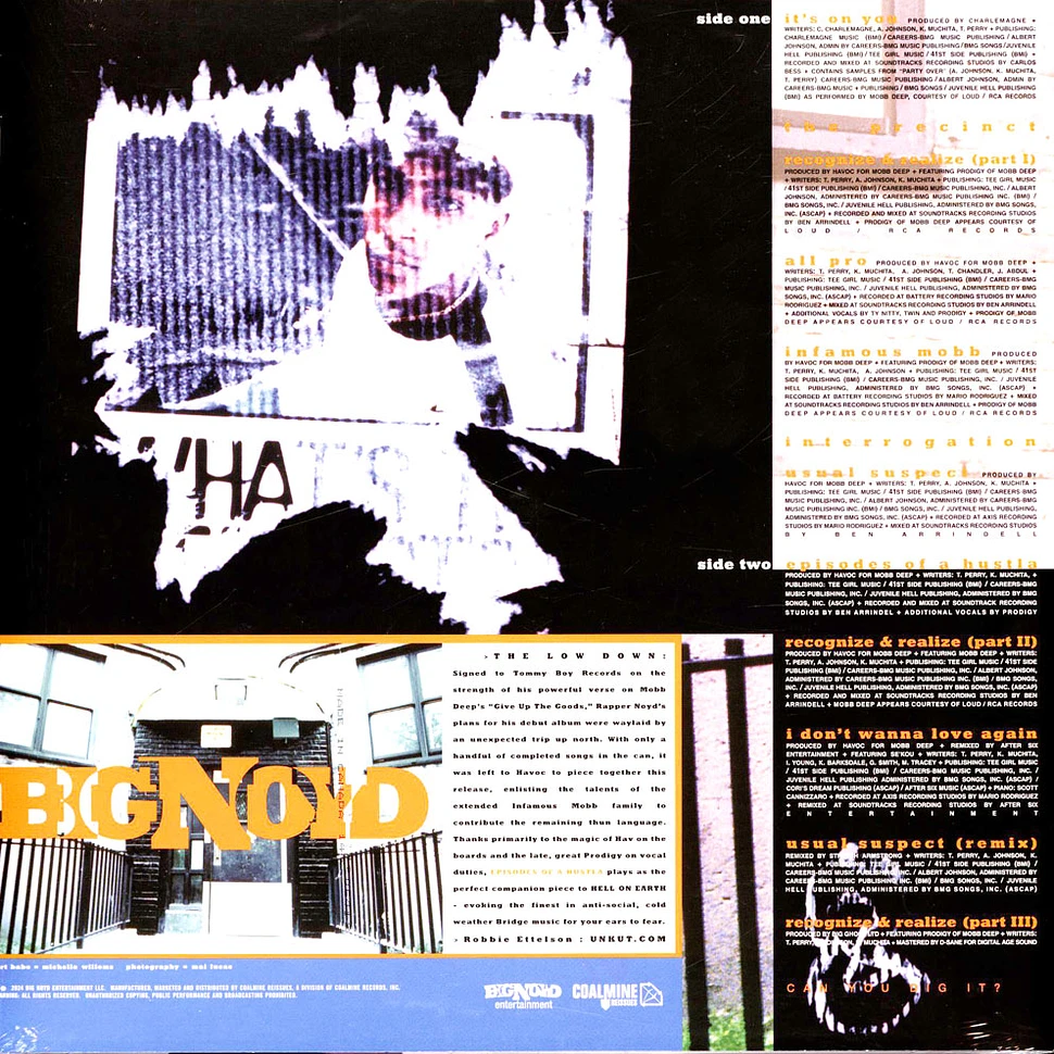 Big Noyd - Episodes Of A Hustla Black Vinyl Edition