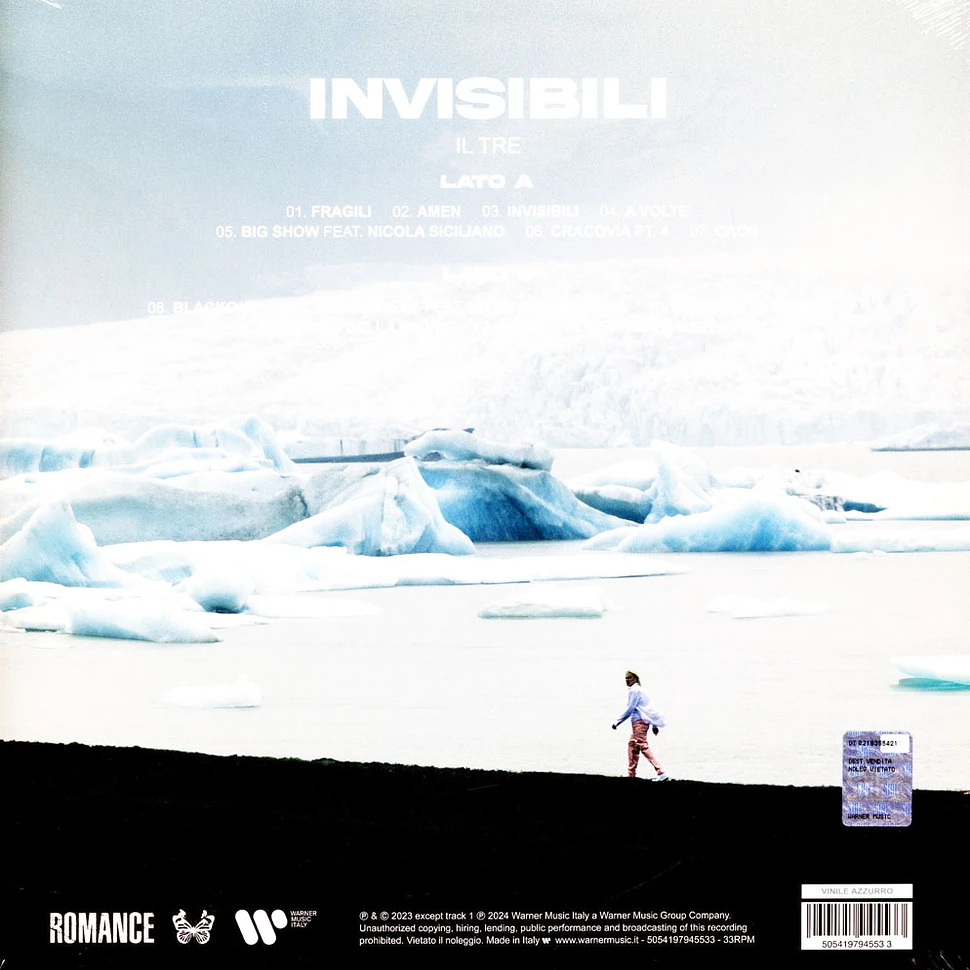 Il Tre - Invisibili Light Blue Vinyl Edition
