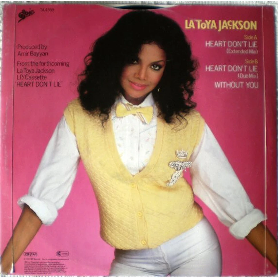 La Toya Jackson - Heart Don't Lie