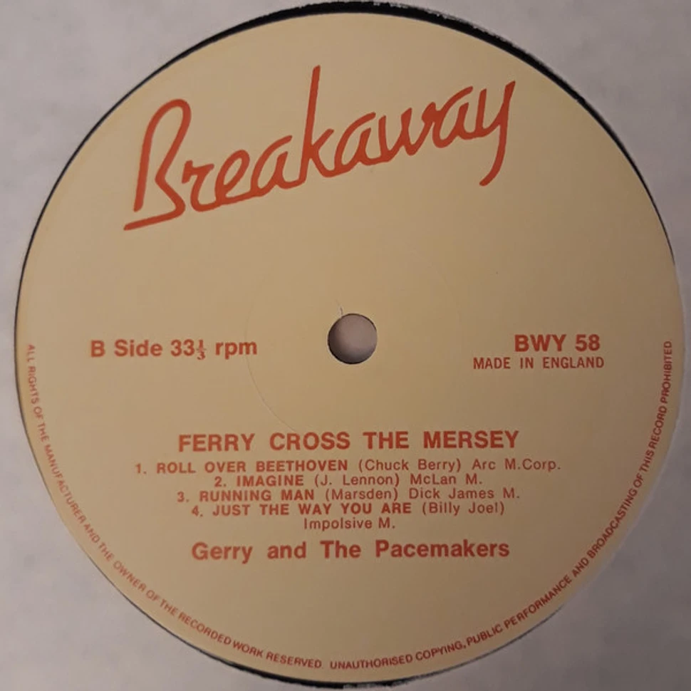 Gerry & The Pacemakers - Ferry Cross The Mersey