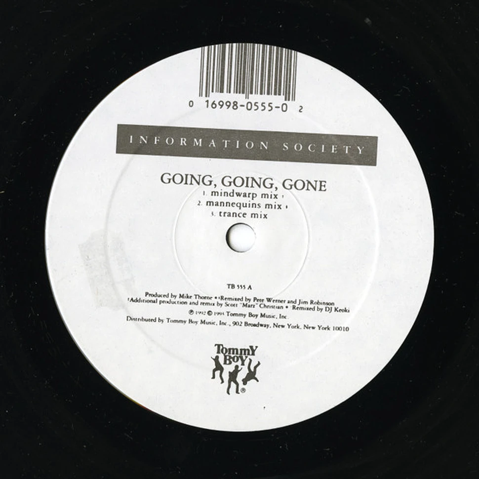 Information Society - Going, Going, Gone b/w Strength