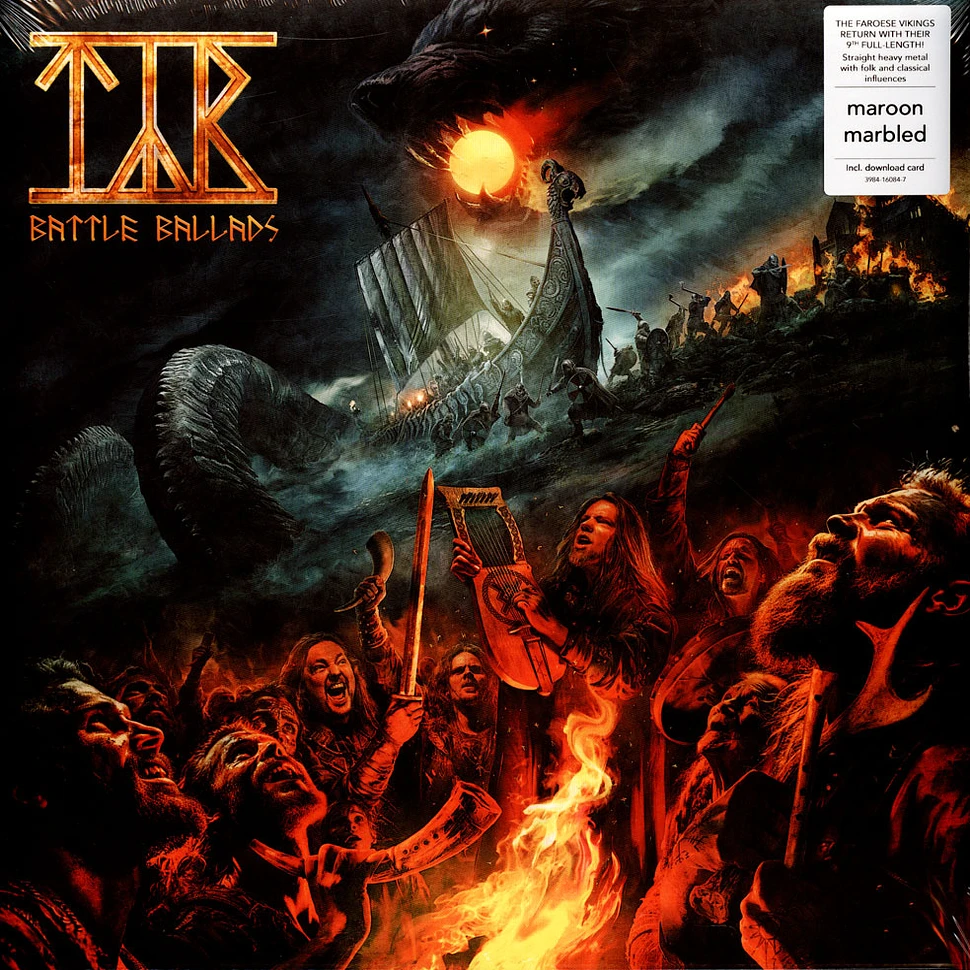 Tyr - Battle Ballads Marron Marbled