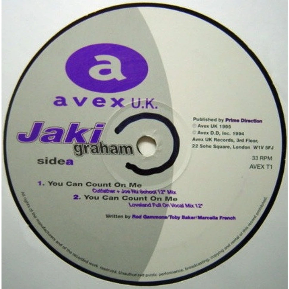 Jaki Graham - You Can Count On Me