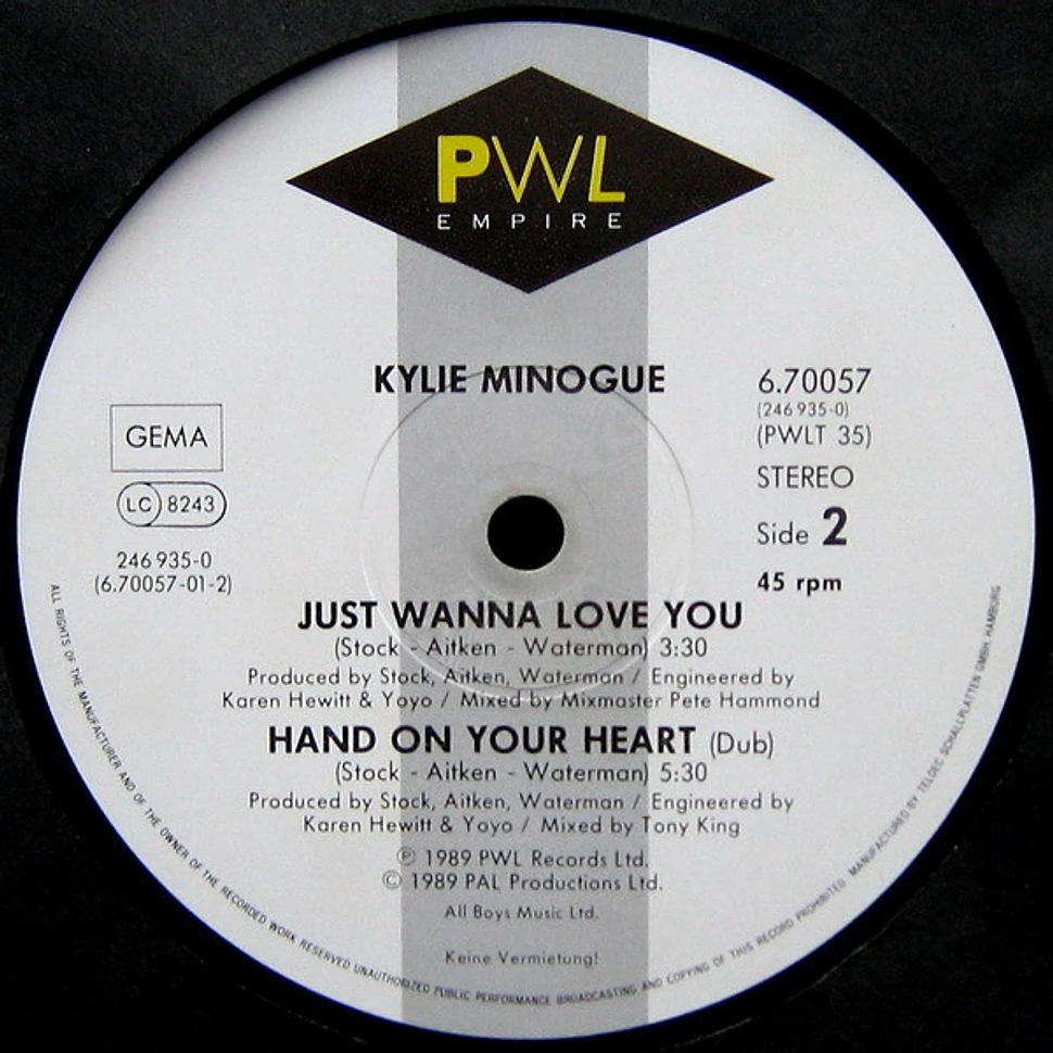 Kylie Minogue - Hand On Your Heart