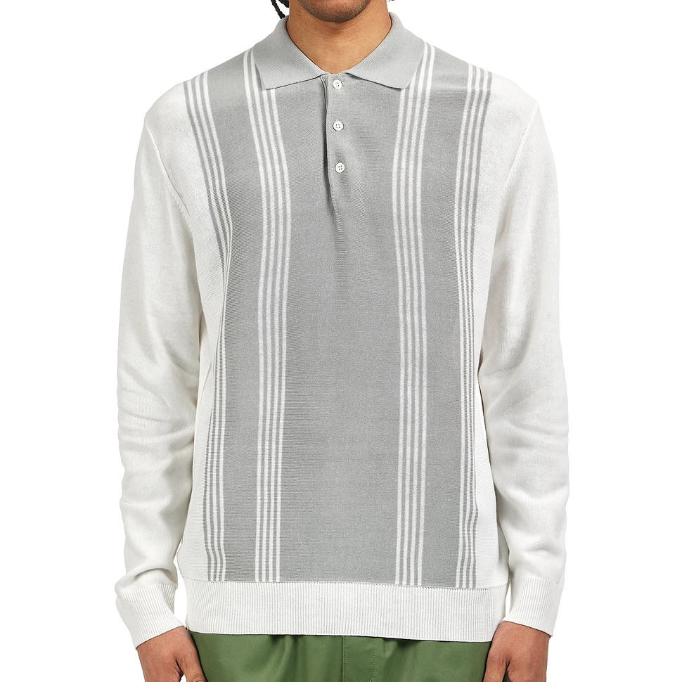 Beams Plus - Knit Polo Stripe