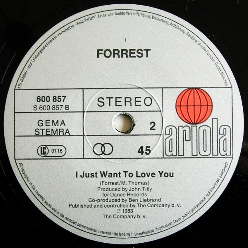 Forrest - Feel The Need
