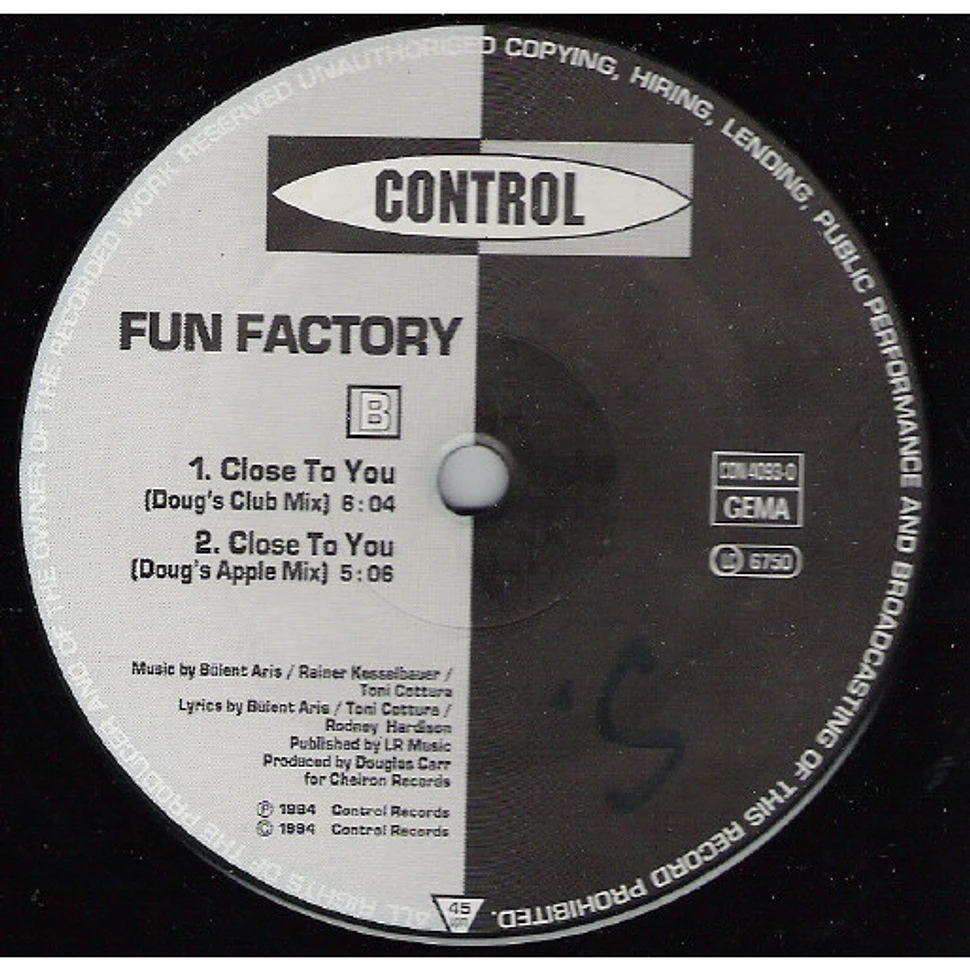 Fun Factory - Close To You (Remixes)
