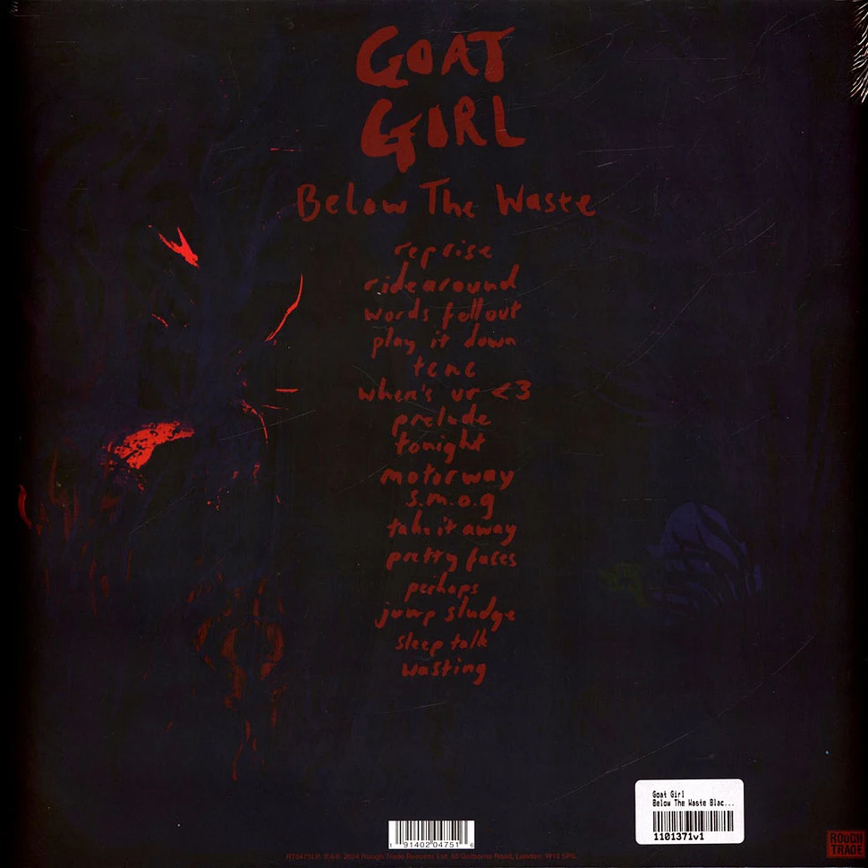 Goat Girl - Below The Waste Black Vinyl Edition