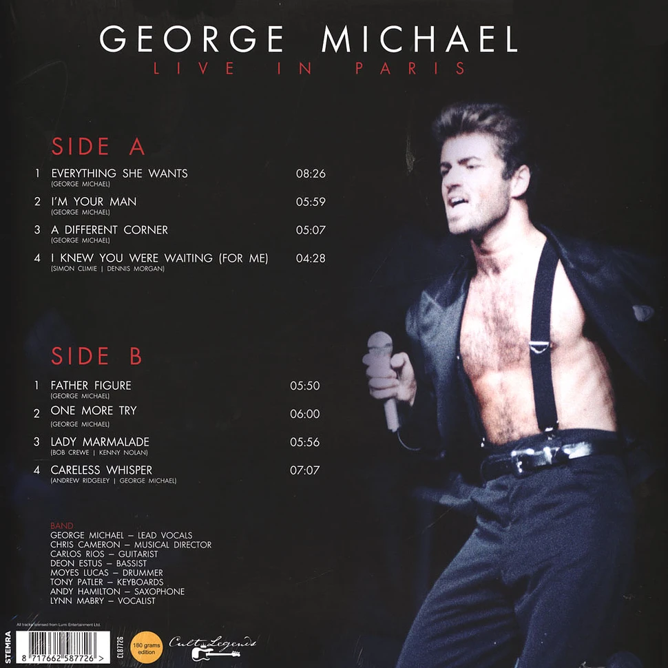 George Michael - Live In Paris