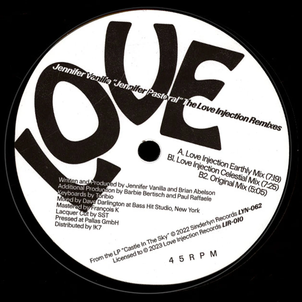 Jennifer Vanilla - Jennifer Pastoral Love Injection Remixes