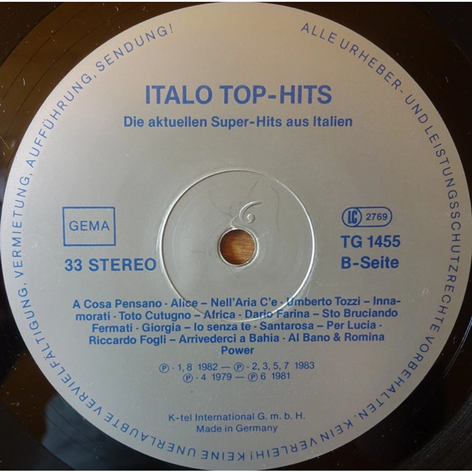 V.A. - Italo Top-Hits