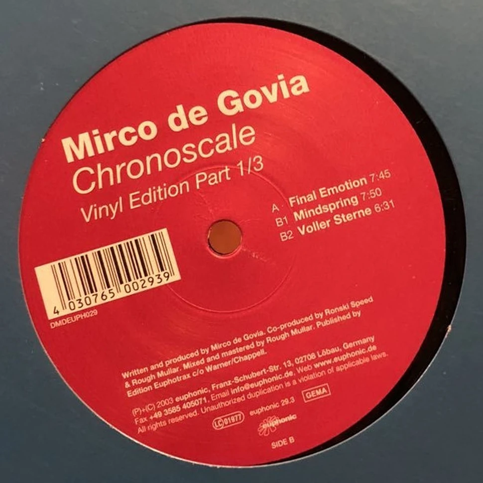 Mirco de Govia - Chronoscale (Vinyl Edition Part 1/3)