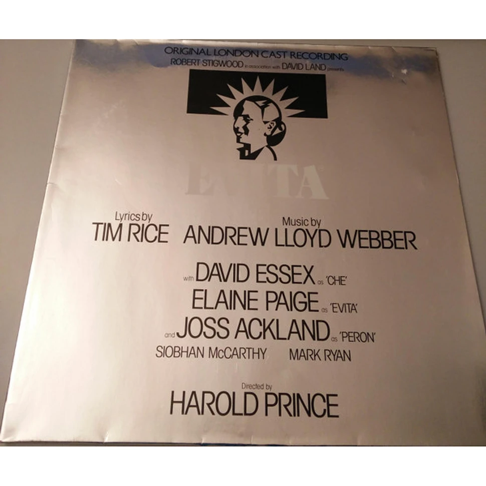 Robert Stigwood In Association With David Land Presents Andrew Lloyd Webber And Tim Rice - Evita: Original London Cast Recording