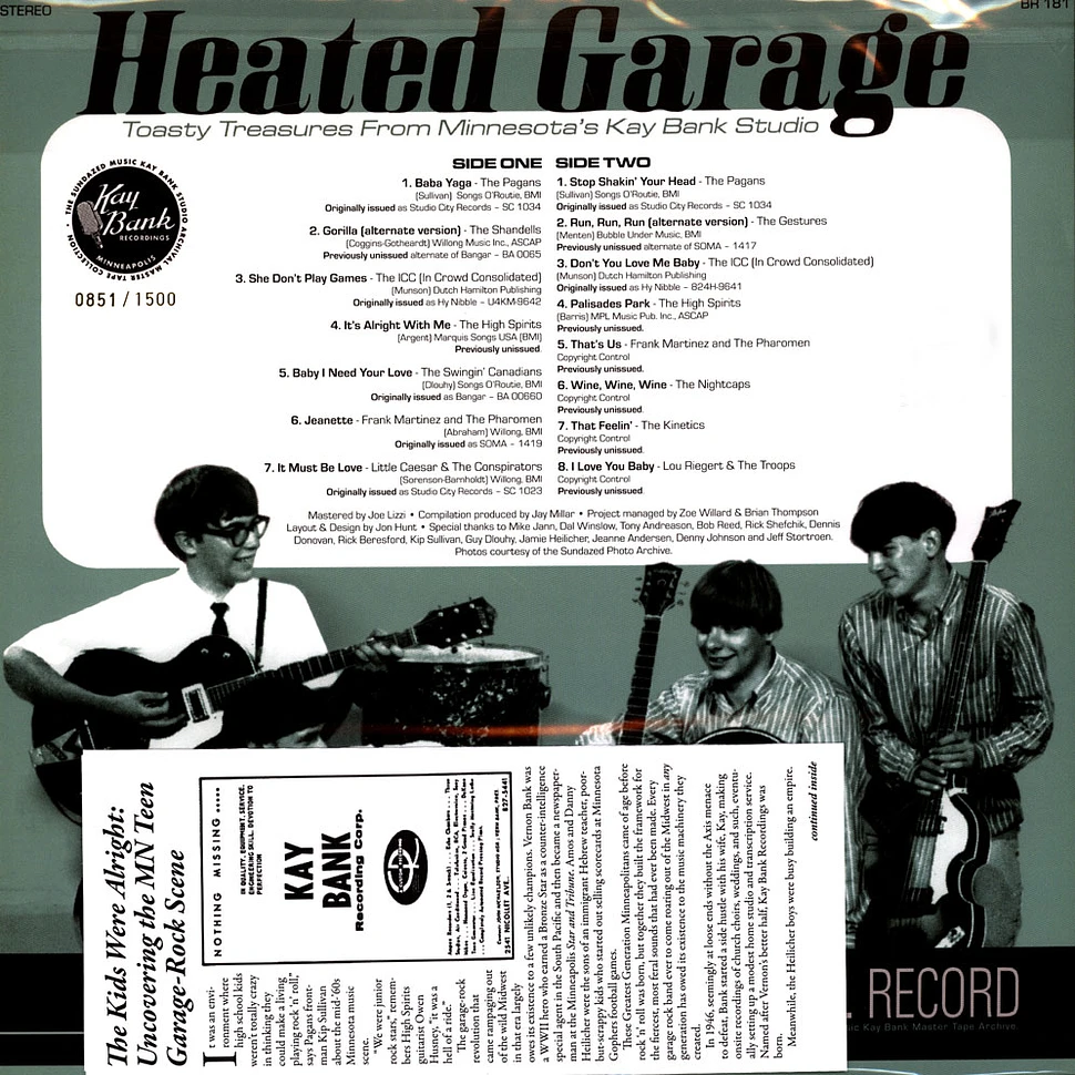 V.A. - Heated Garage: Toasty Record Store Day 2024 Orange Vinyl Edition