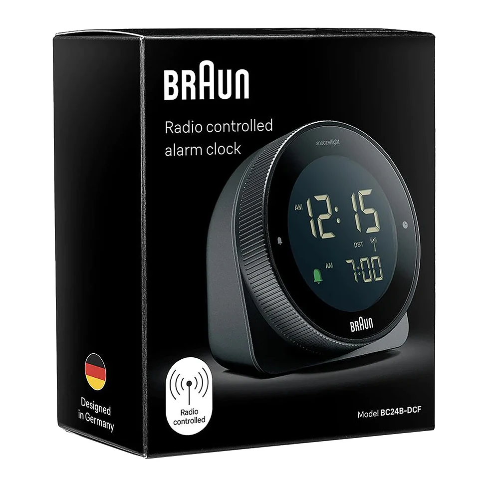 Braun - Funk Digitalwecker BC24