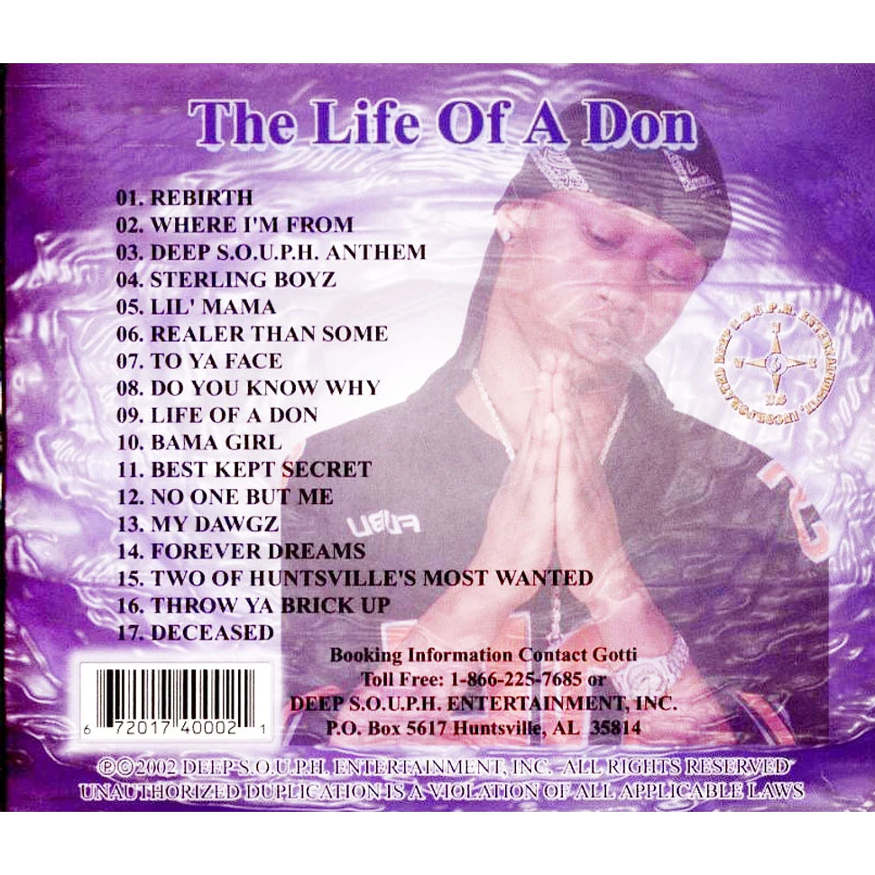 Mr. Wickit - The Life Of A Don - CD - 2002 - EU - Original | HHV