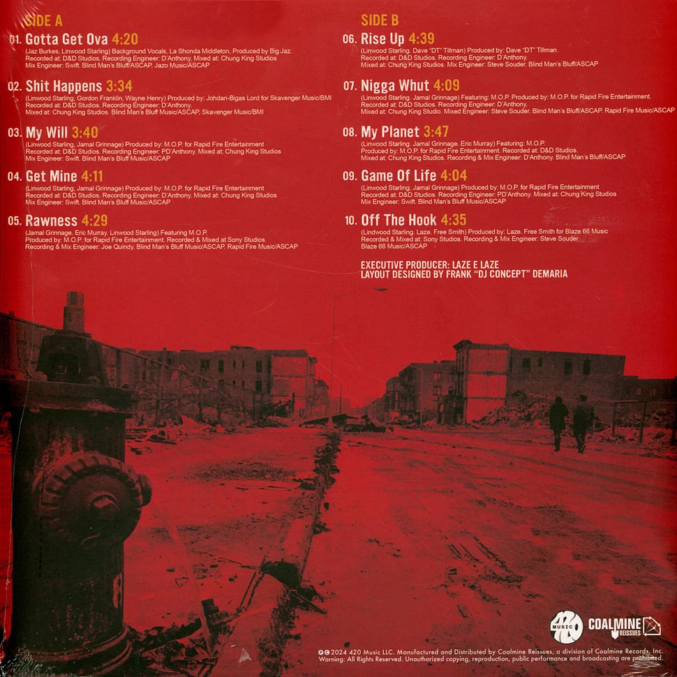 Teflon - My Will Red & Black Vinyl Edition