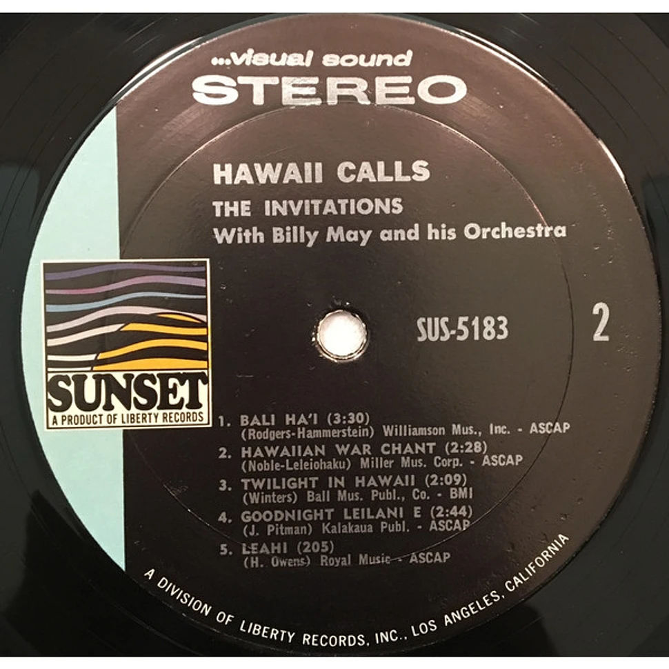 The Invitations - Hawaii Calls