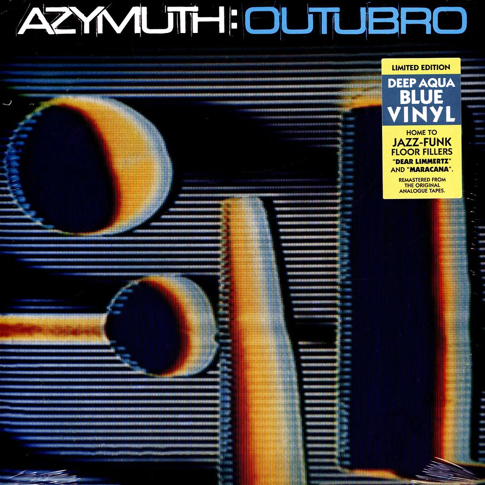 Azymuth - Outubro Deep Aqua Colored Vinyl Edition