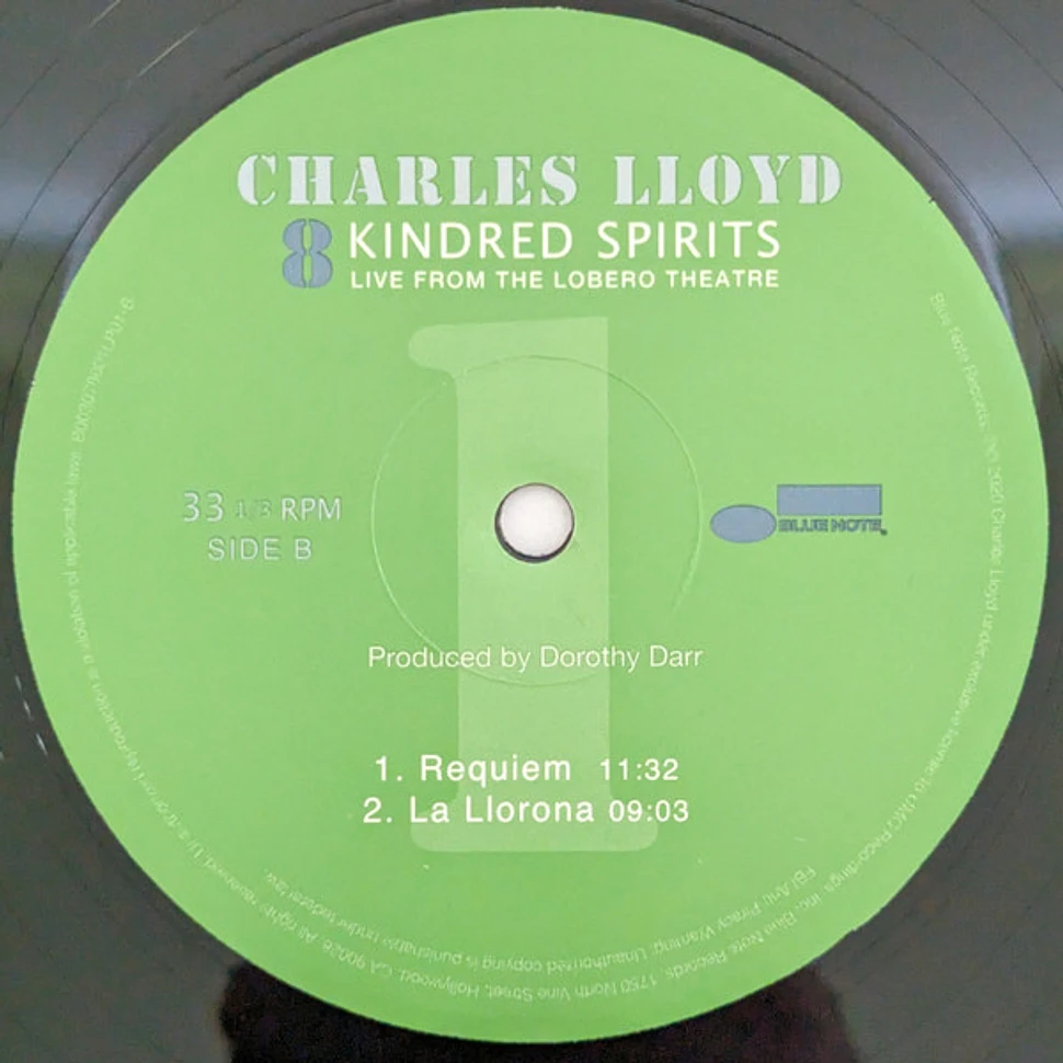 Charles Lloyd - 8: Kindred Spirits Live From The Lobero Theater