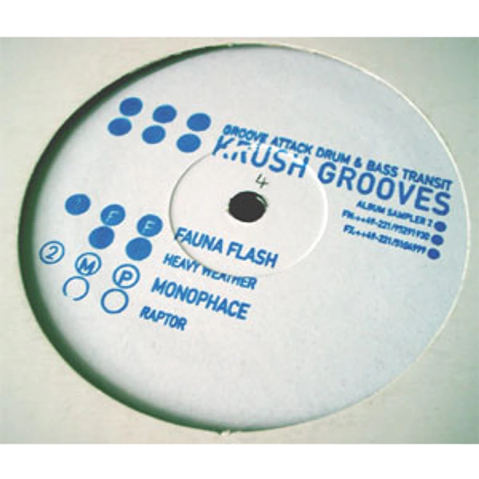 Fauna Flash / Monophace - Krush Grooves (Album Sampler 2)