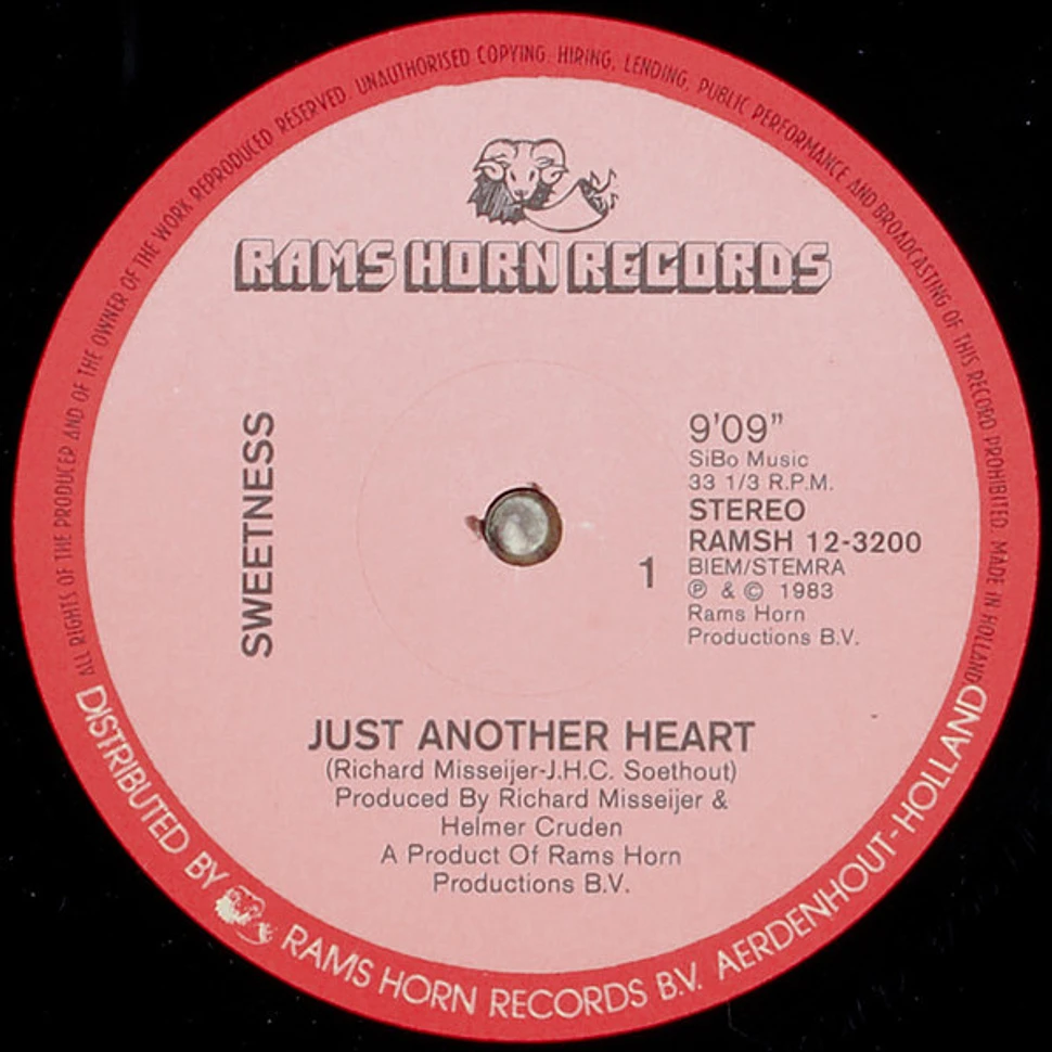Sweetness - Just Another Heart