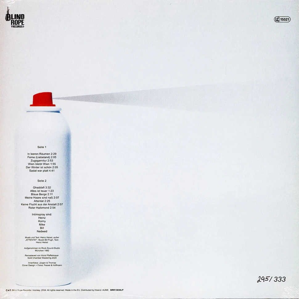 Intimspray - Intimspray Record Store Day 2024 Vinyl Edition