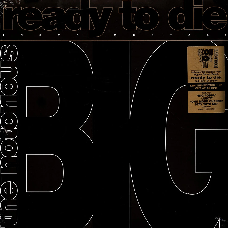 The Notorious B.I.G. - Ready To Die: The Instrumentals Record Store Day 2024 Vinyl Edition