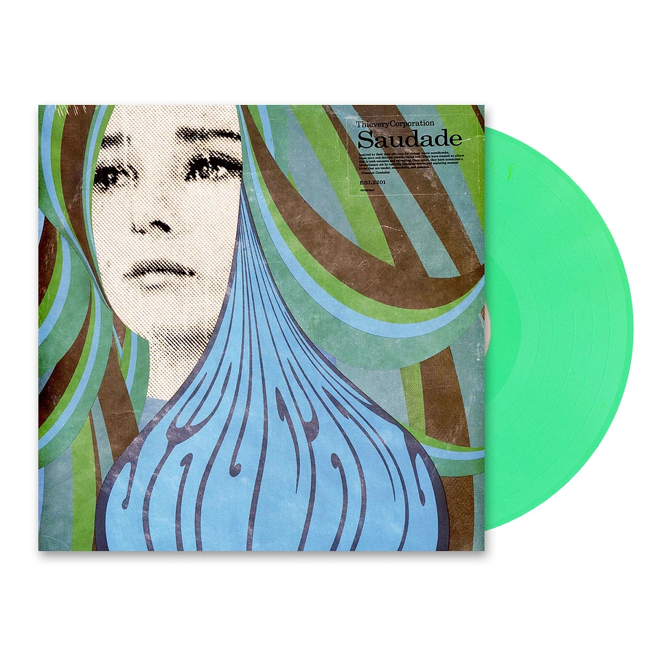 Thievery Corporation - Saudade 10th Anniversary Green Vinyl Edition