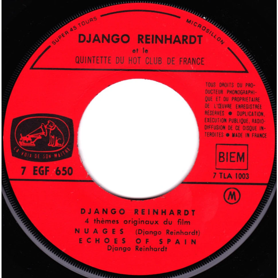 Django Reinhardt Et Quintette Du Hot Club De France - Nuages