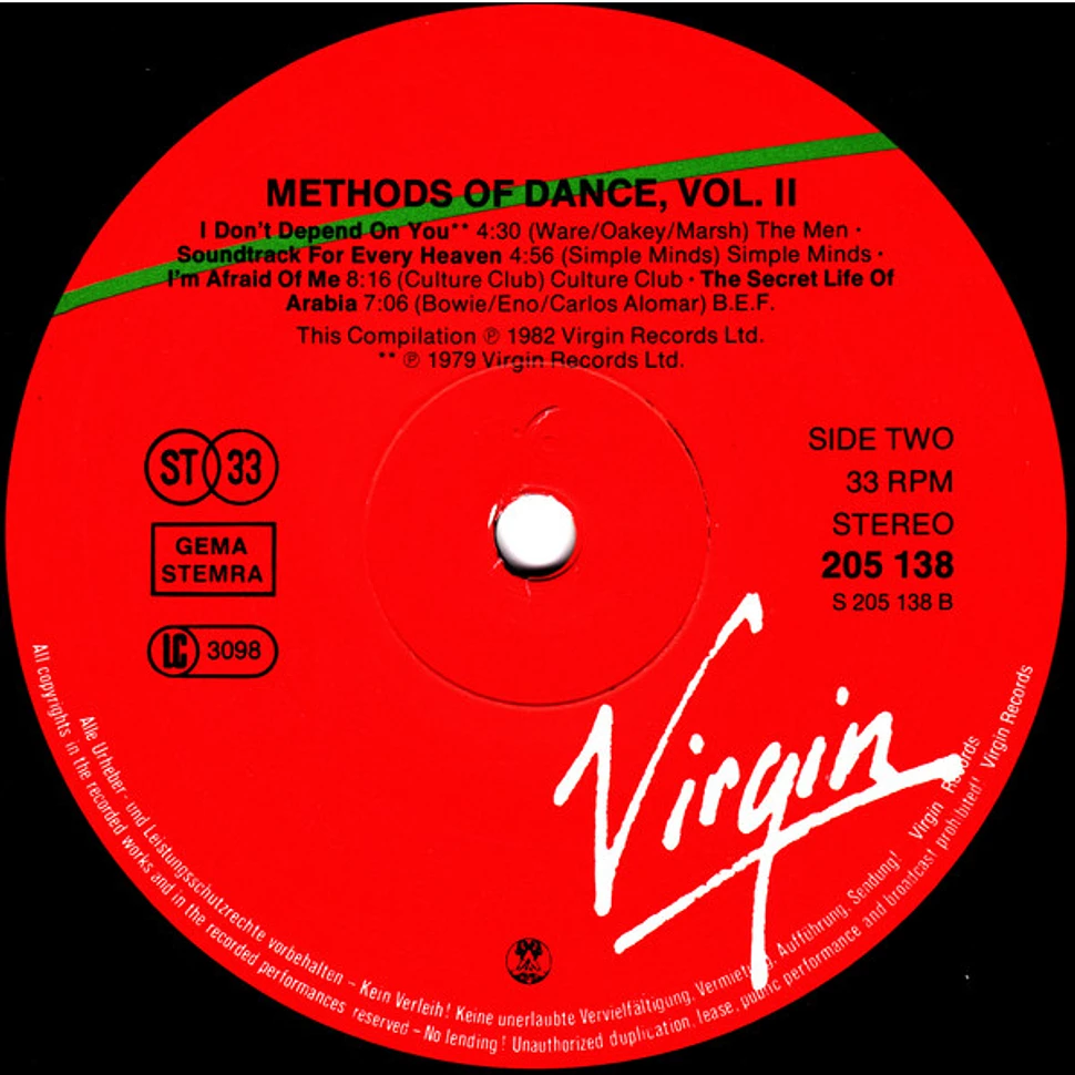 V.A. - Methods Of Dance Volume 2