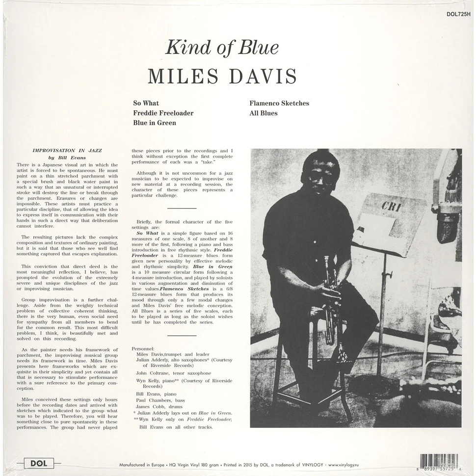 Miles Davis - Kind Of Blue