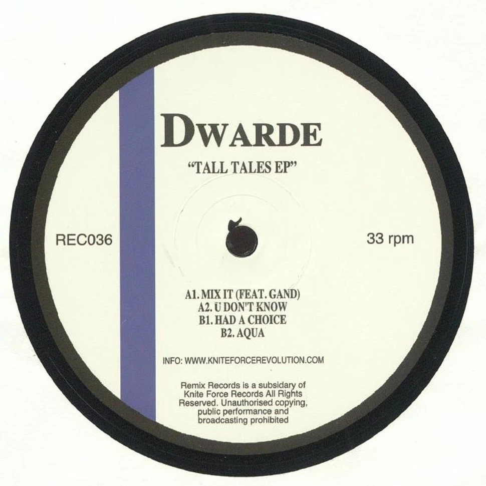 Dwarde - Tall Tales EP