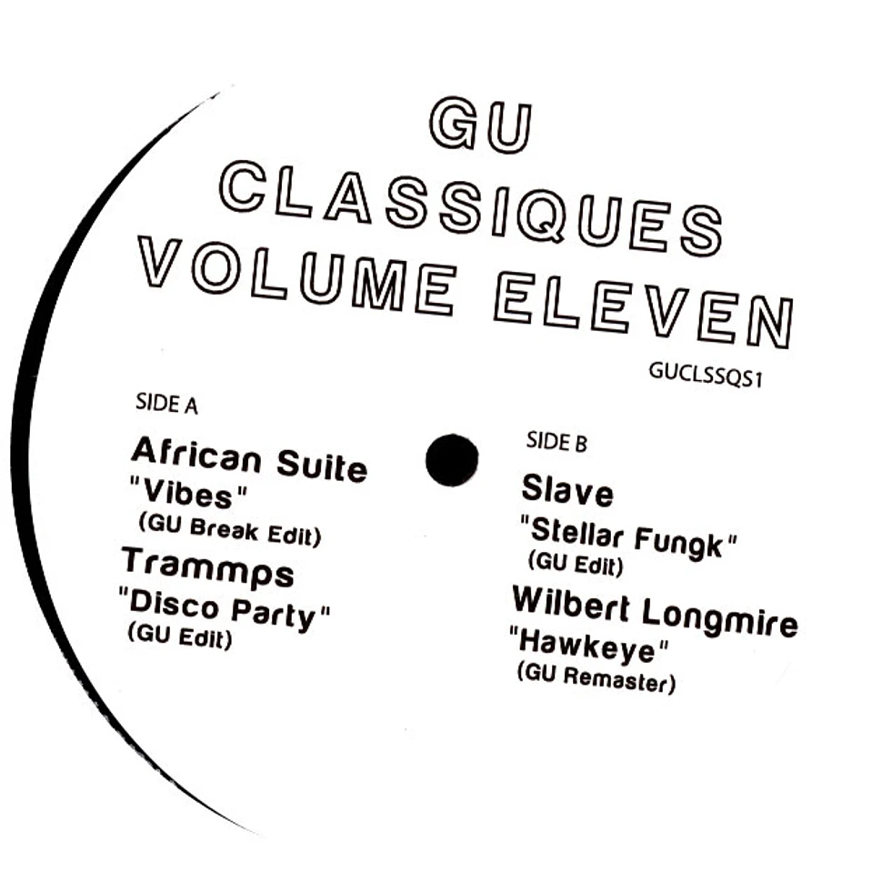 Glenn Underground - Classiques Volume 11 2024 Repress