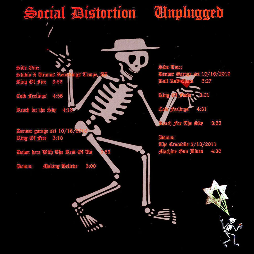 Social Distortion - Unplugged White Vinyl Edition