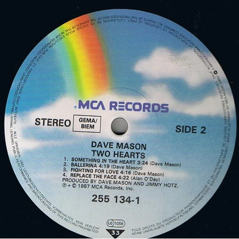 Dave Mason - Two Hearts