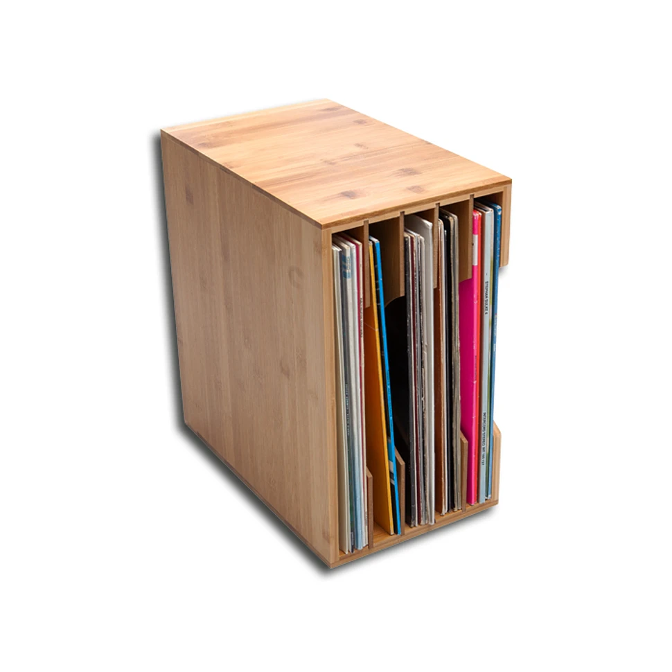 Vinyl Storage - 12" Record Storage Box Bambus (40)