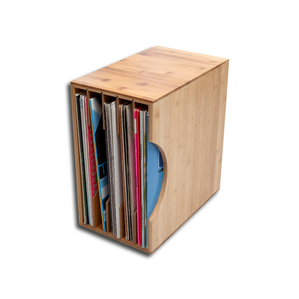 Vinyl Storage - 12" Record Storage Box Bambus (40)