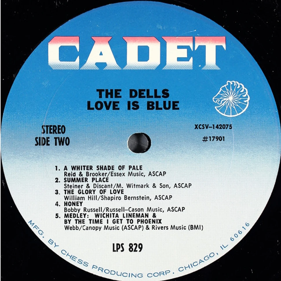 The Dells - Love Is Blue