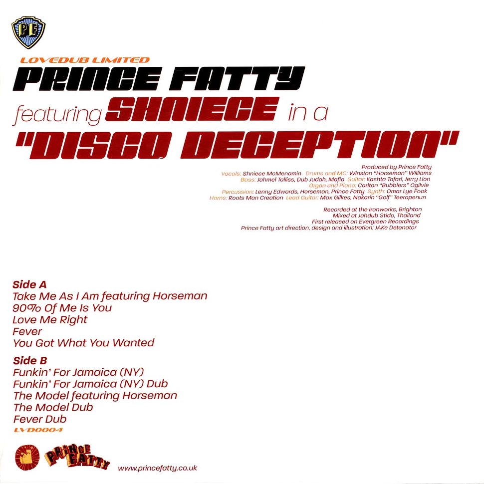 Prince Fatty - Disco Deception Feat. Shniece