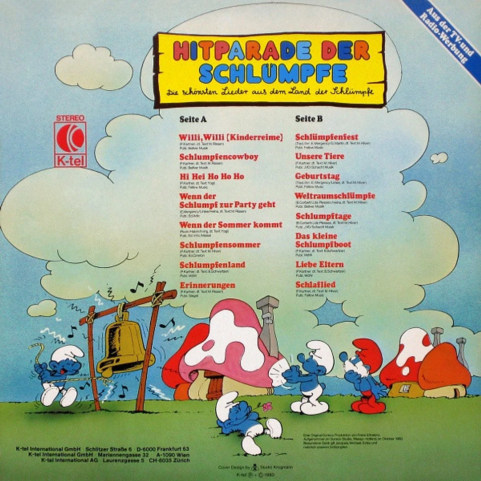 The Smurfs - Hitparade Der Schlümpfe
